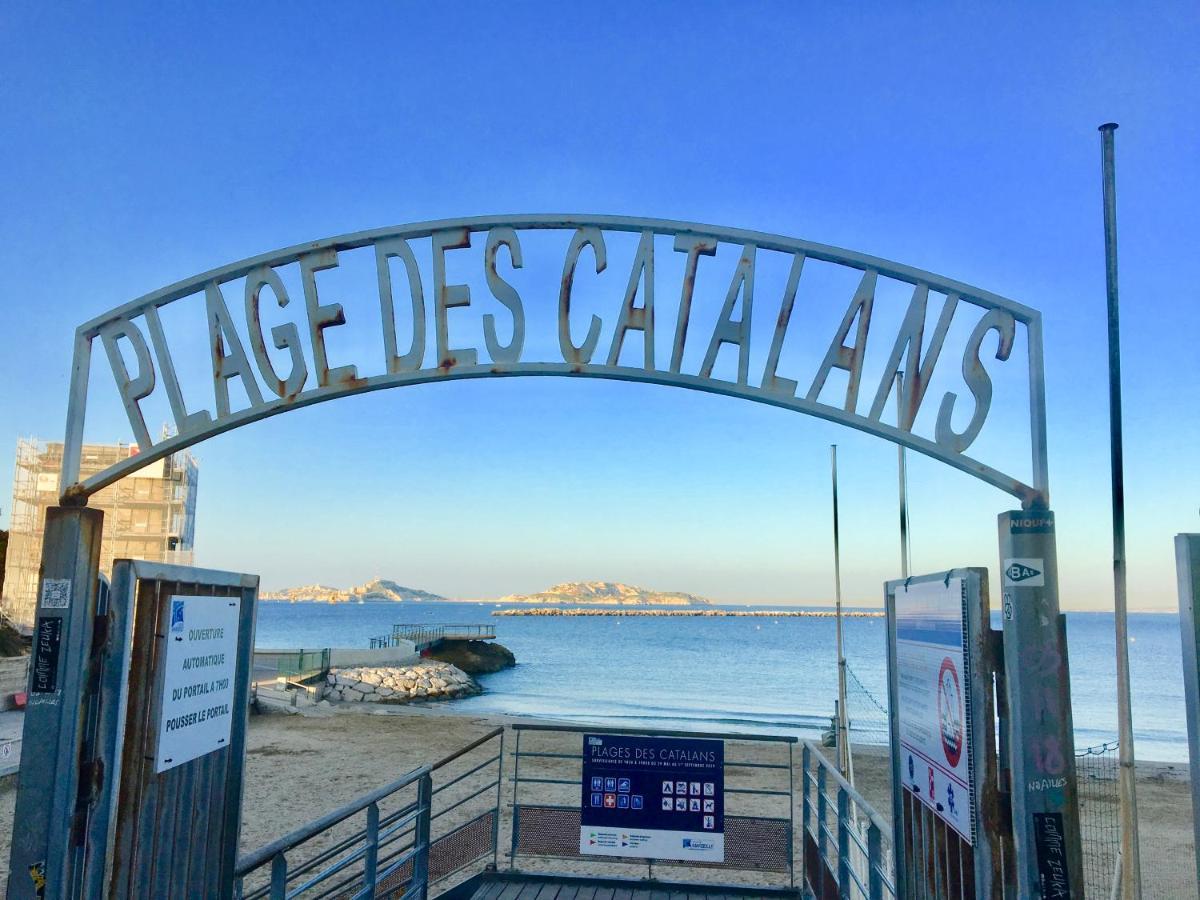 Vue Mer Le Panoramique Vieux-Port De Marsella Exterior foto