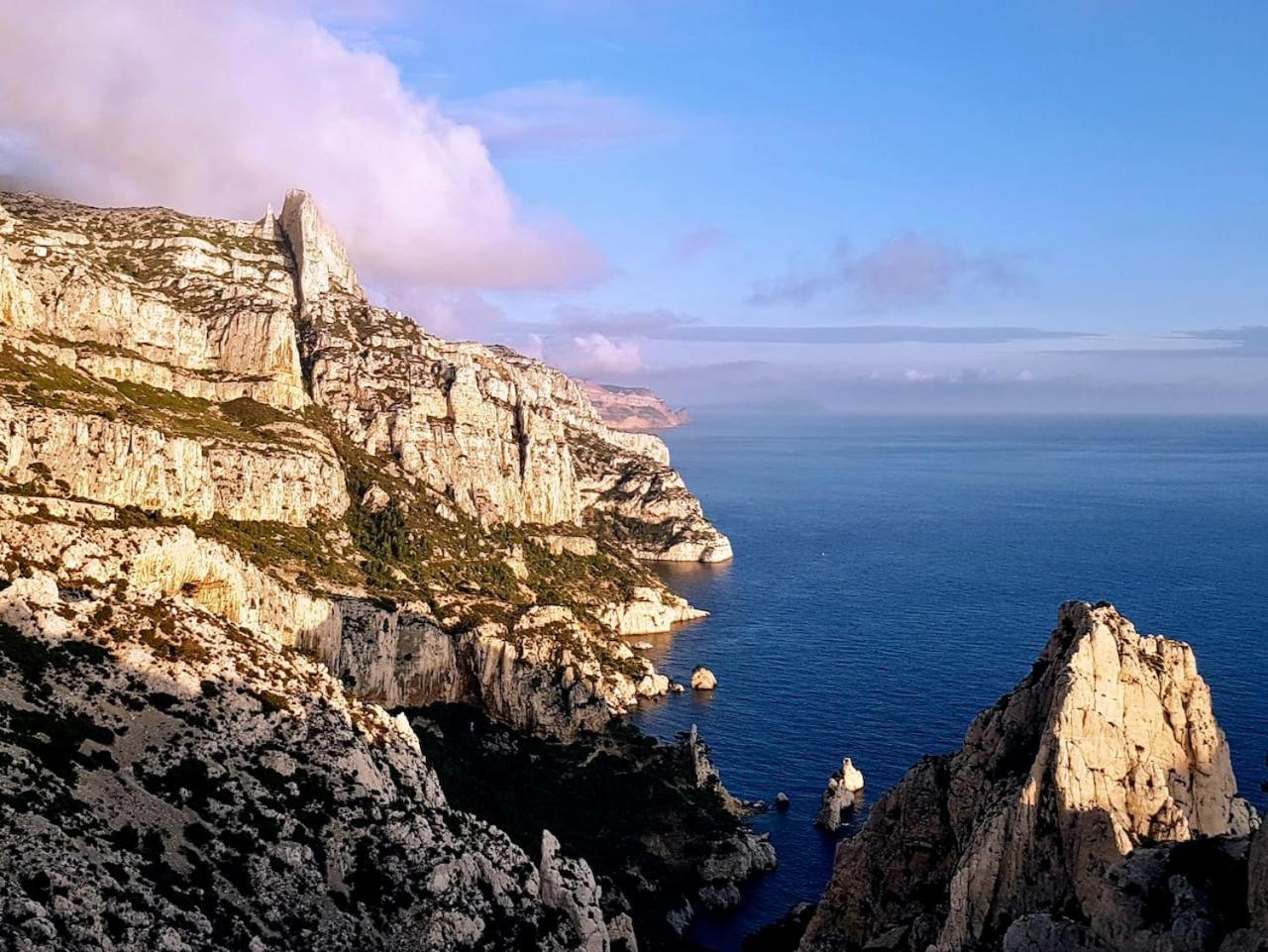 Vue Mer Le Panoramique Vieux-Port De Marsella Exterior foto