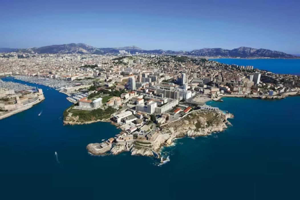 Vue Mer Le Panoramique Vieux-Port De Marsella Exterior foto