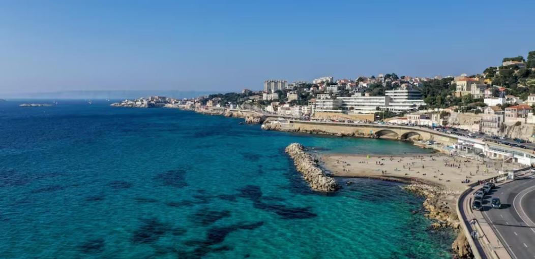 Vue Mer Le Panoramique Vieux-Port De Marsella Exterior foto
